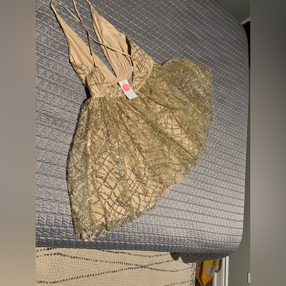 Sparkly Mini Dress from Honey - Picture 3 of 6